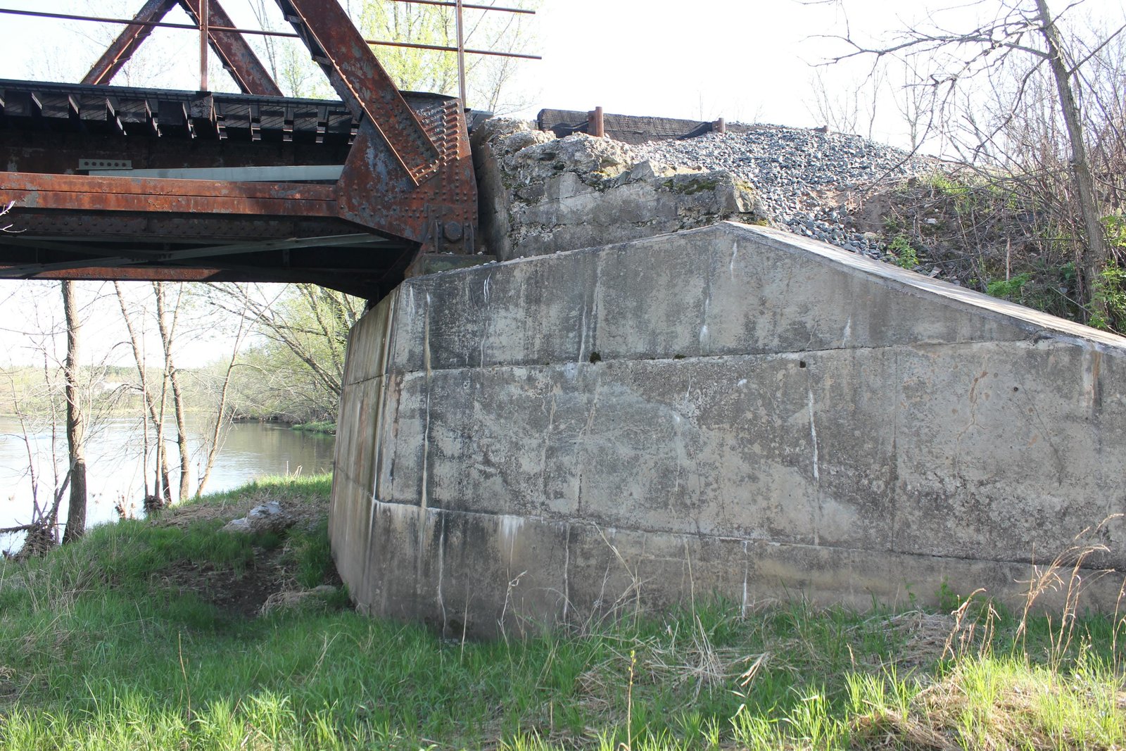 West abutment